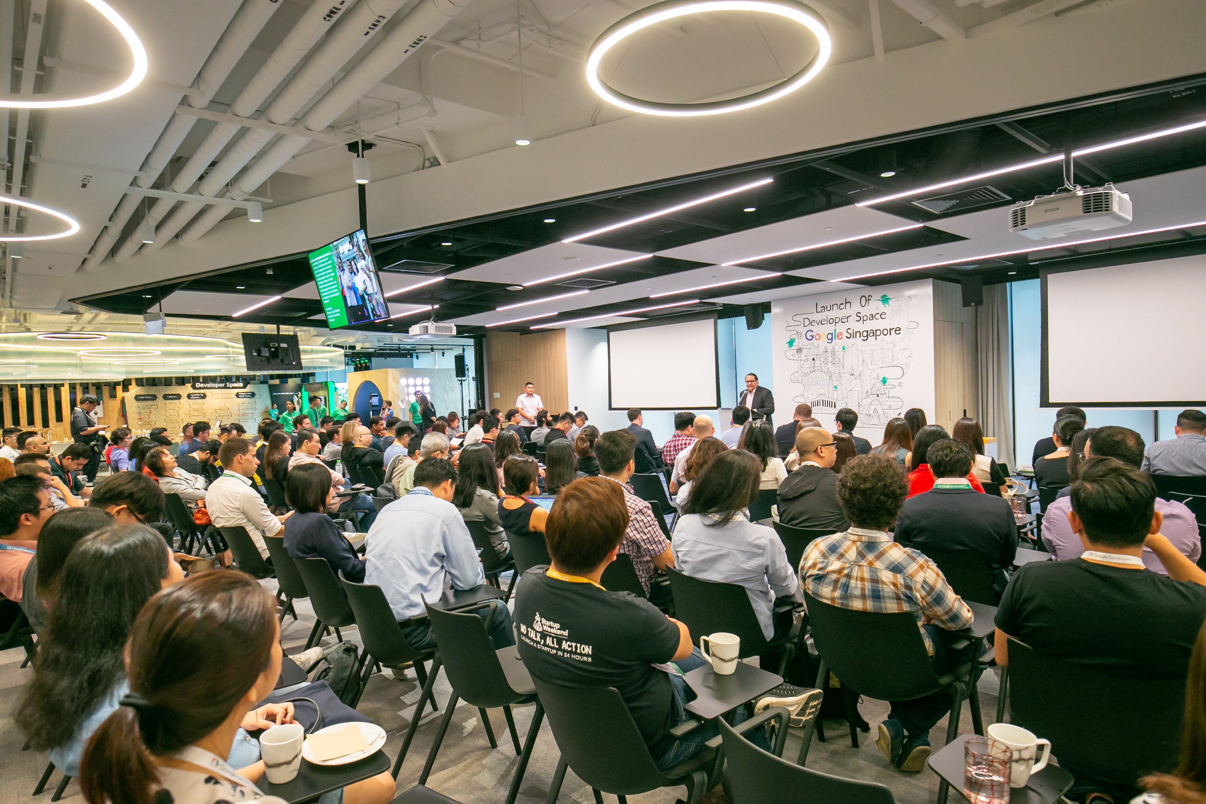 Minister Iswaran Google Developer Space Singapore