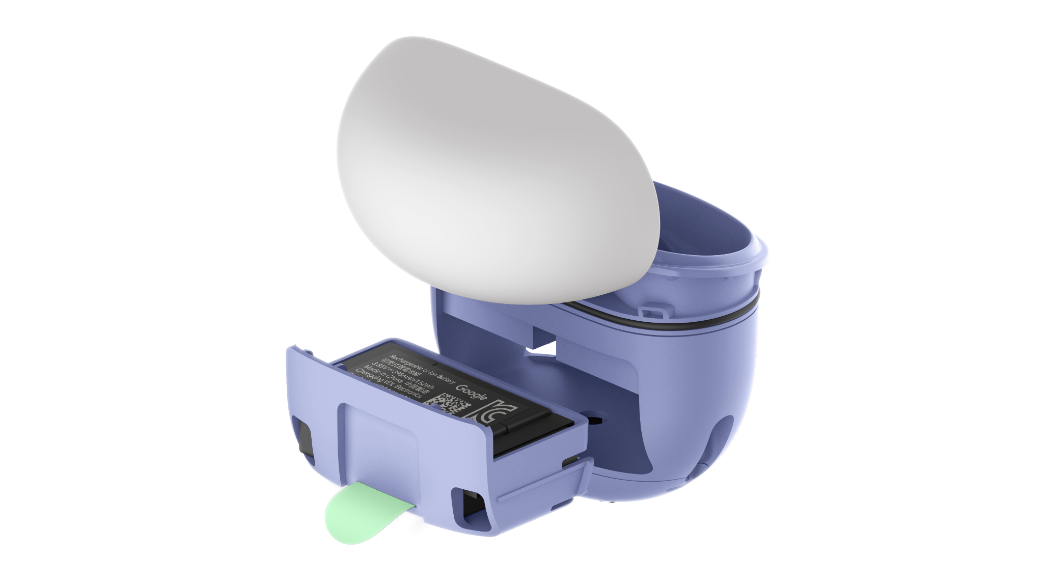 Imagen que muestra la posibilidad de reparación de la funda de los Pixel Buds 2a