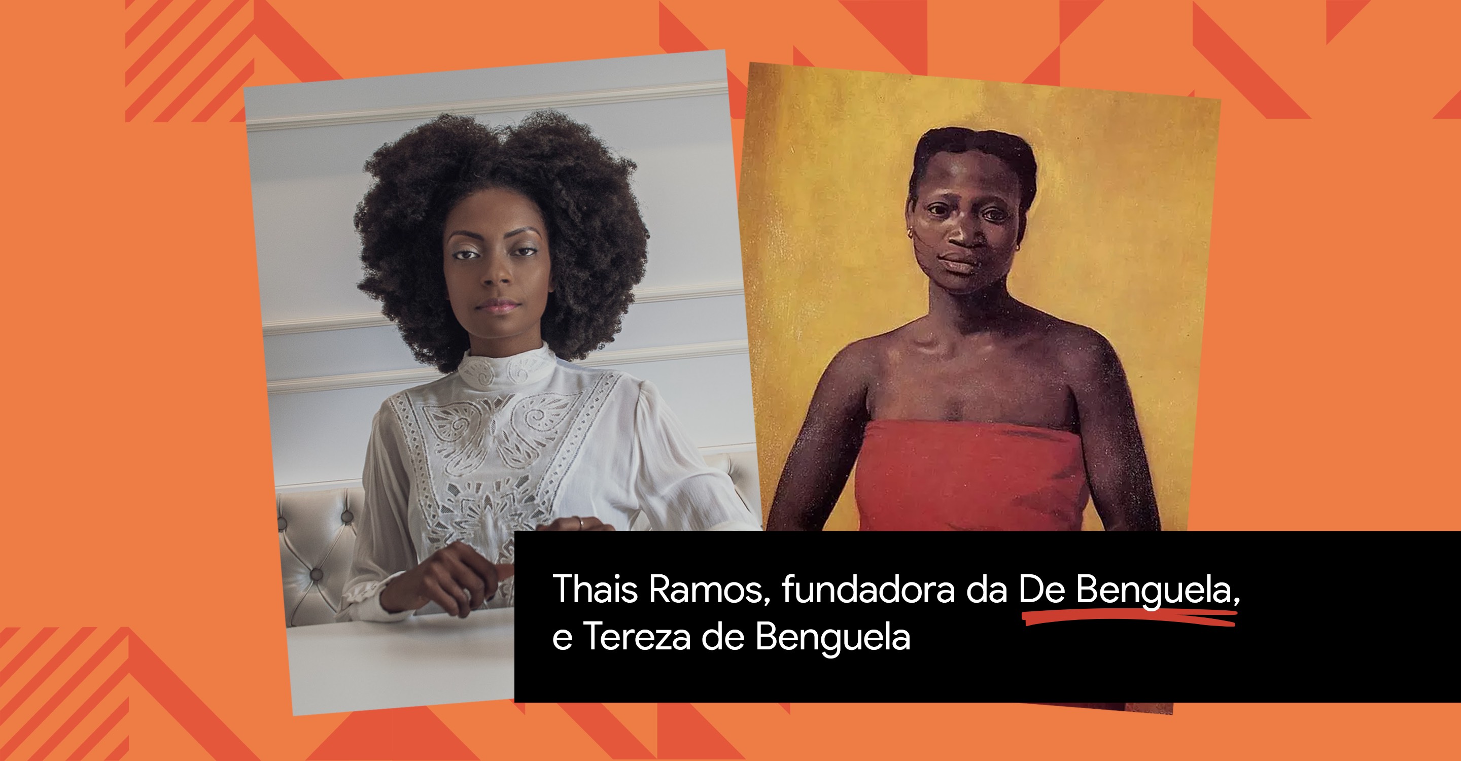 Thais Ramos e ilustração da Tereza de Benguela