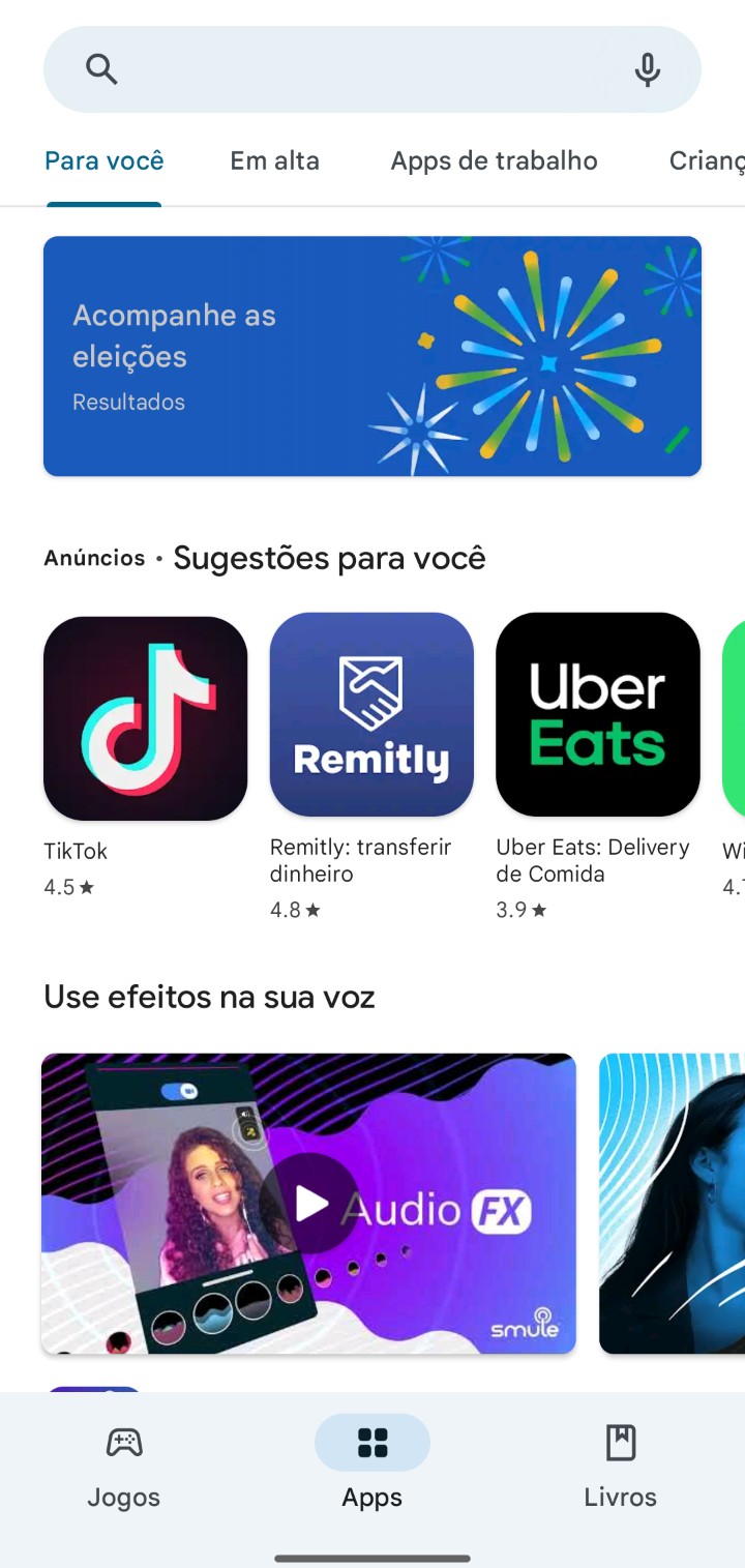 Google Play destaca apps sobre as eleições no Brasil