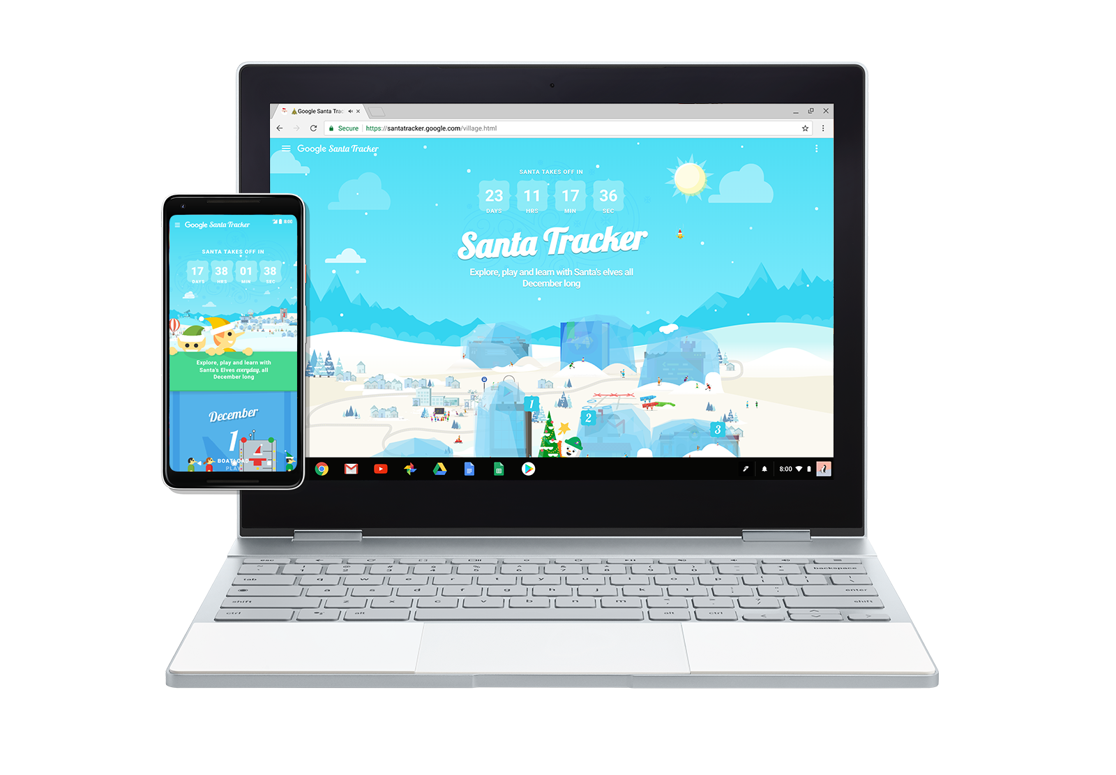 Well Played: Google introduces Santa's Village advent calendar