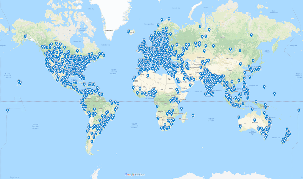 More than 8,000 creators from 145 countries on six continents pledged their support to the #TeamSeas effort.