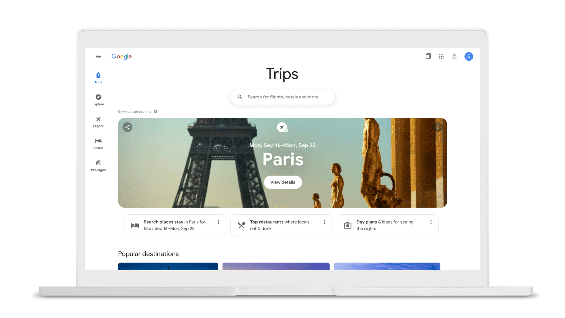 Trips Recommendations