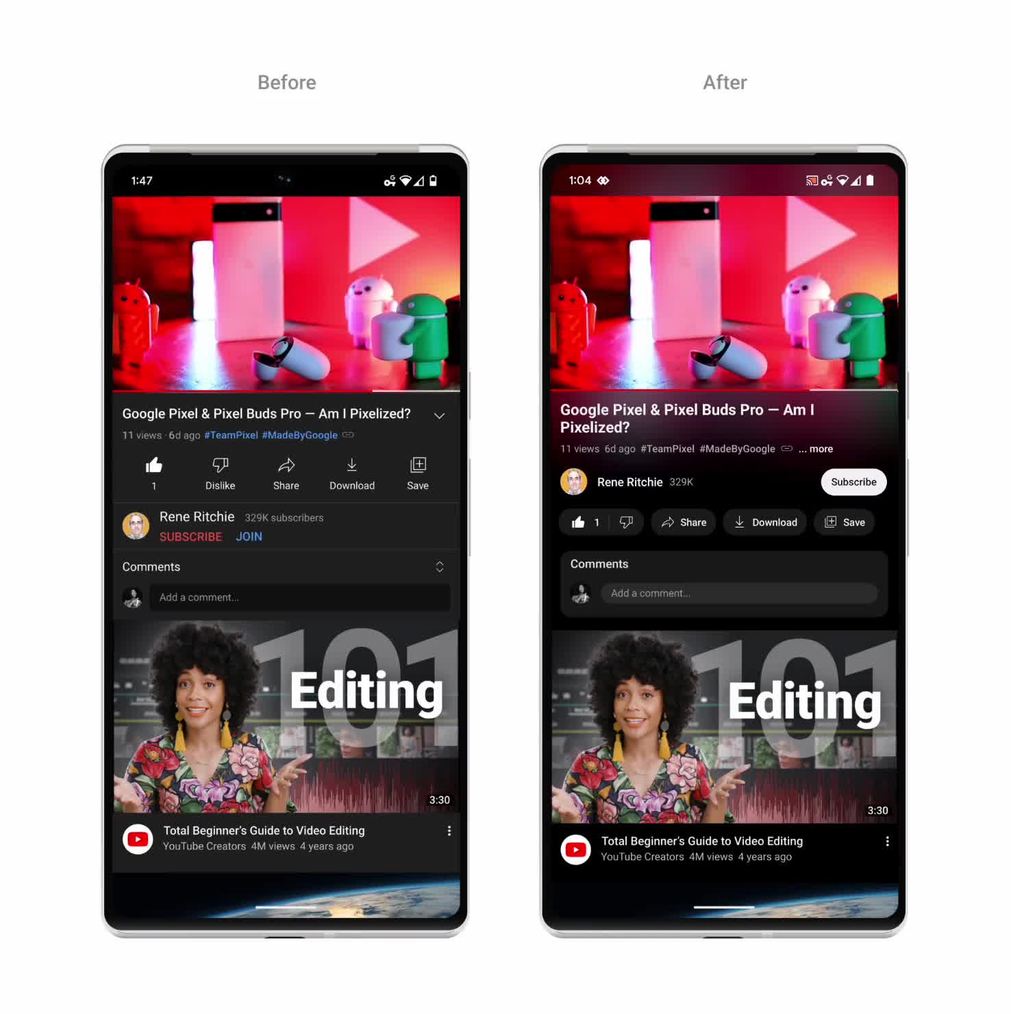 Hướng dẫn đổi màu nền youtube music change background color trên