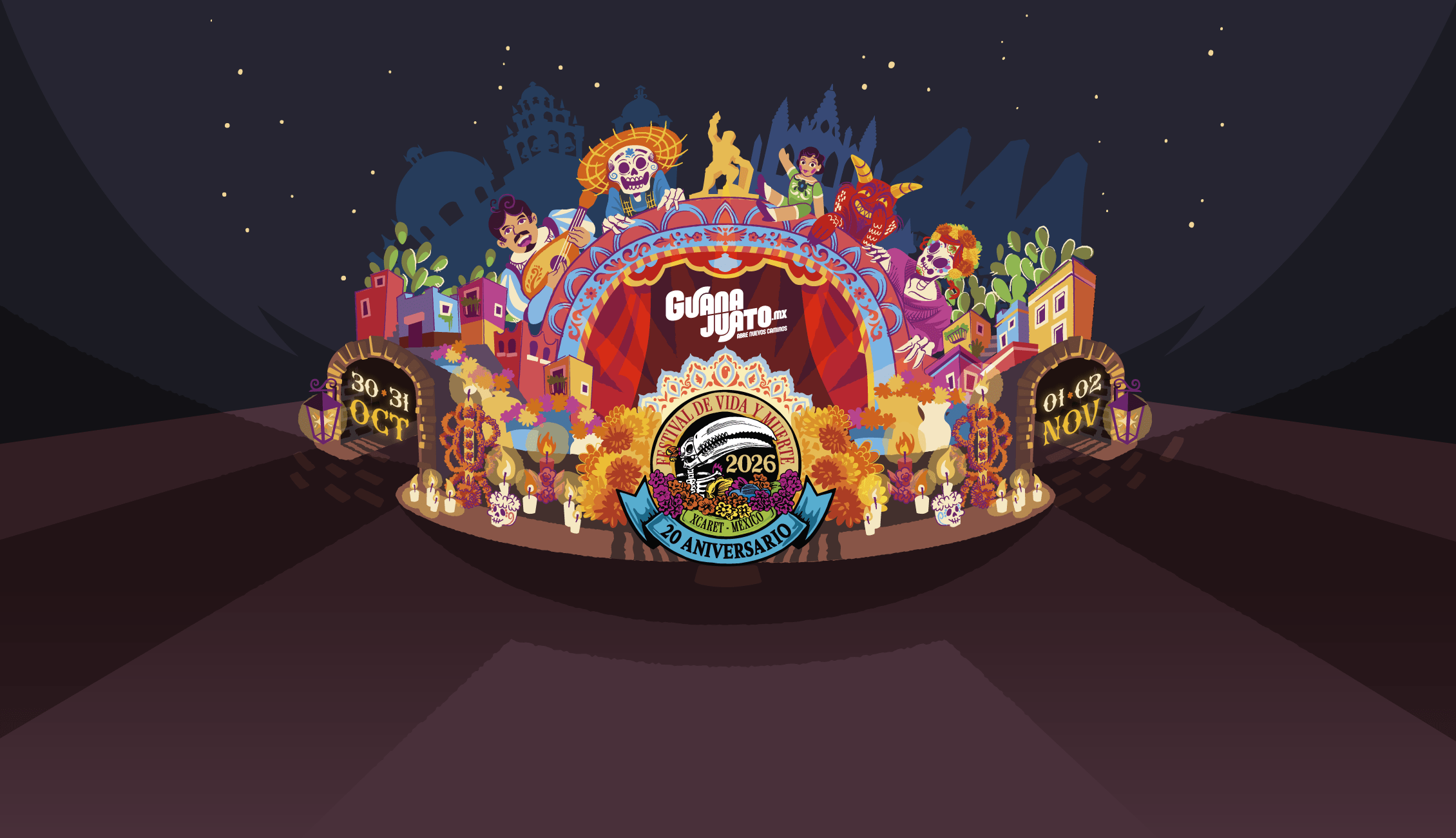 Festival de Vida y Muerte, Guanajuato, 20 aniversario