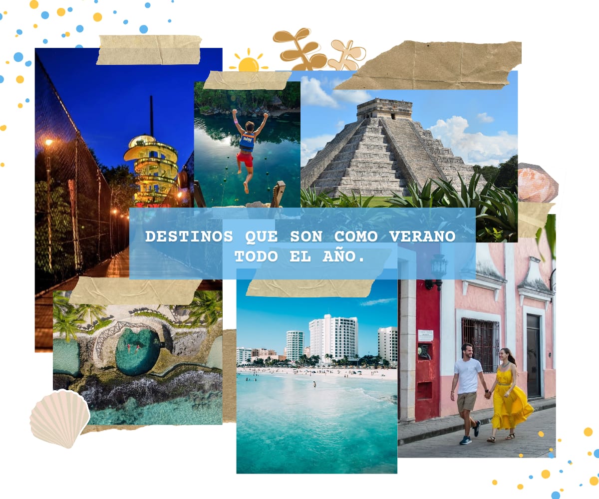 Destinos que son como verano todo el año  