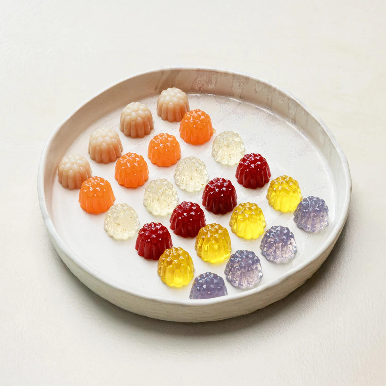 Xemas de Xorbo y Fruta, , platillo del menú degustación de 16 tiempos en restaurante Xaak, Hotel Xcaret Arte.