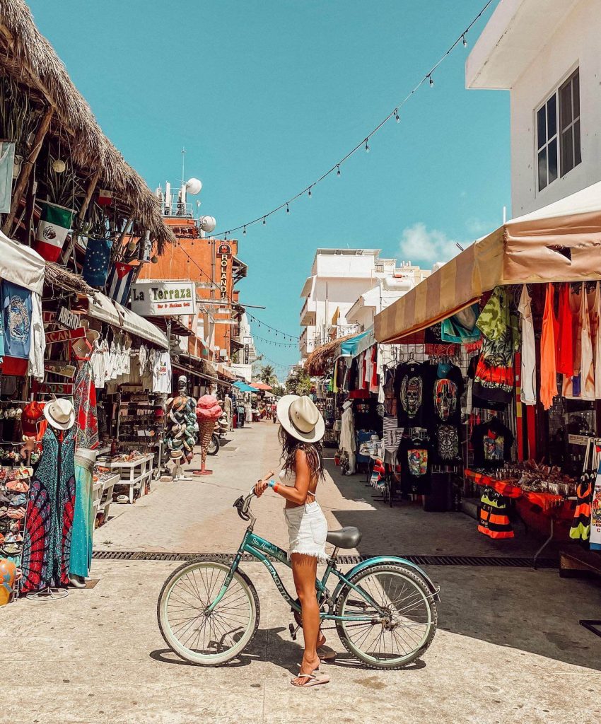 lugares de quintana roo en bicicleta