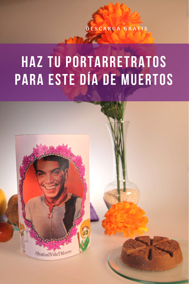 Haz tu portarretratos para este día de muertos