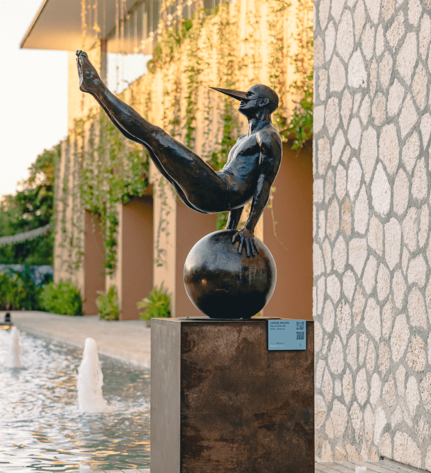 Equilibrista 90, 2005 Bronce