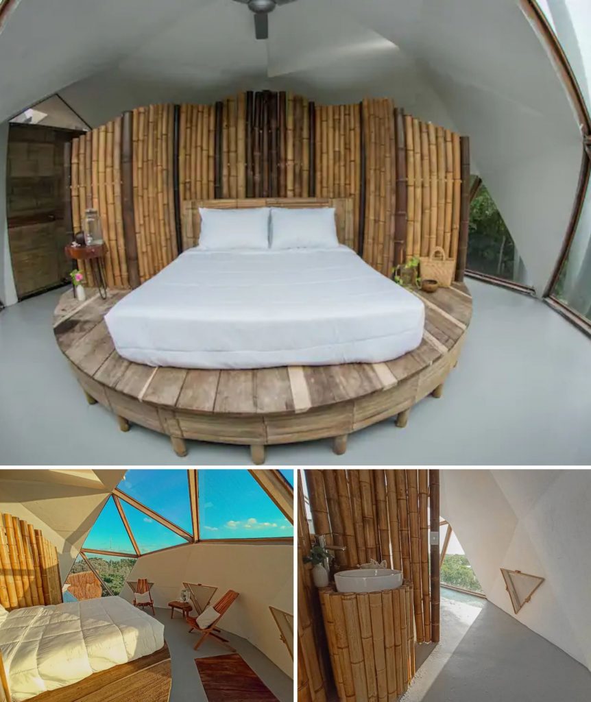 Los 10 airbnb mas buscados en el Caribe Mexicano - tree house