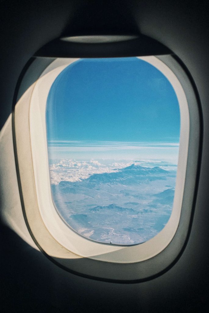 ventana desde avión 1