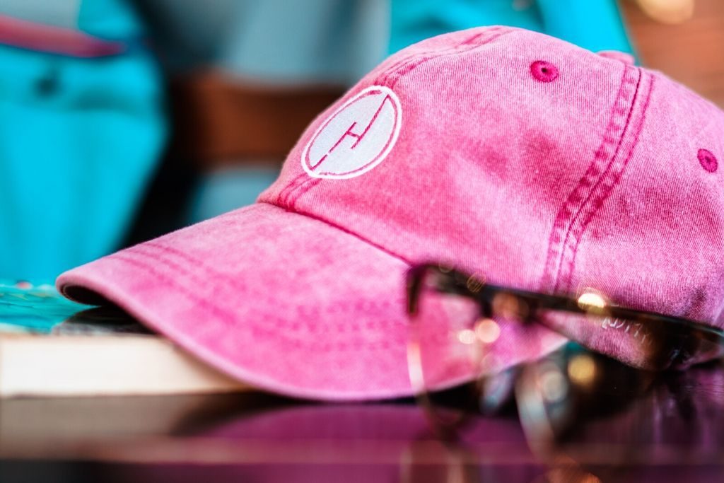 gorra rosa