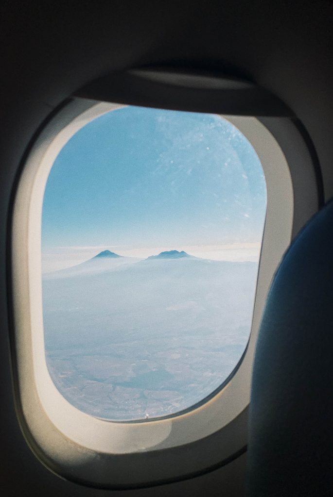 ventana desde avión 3