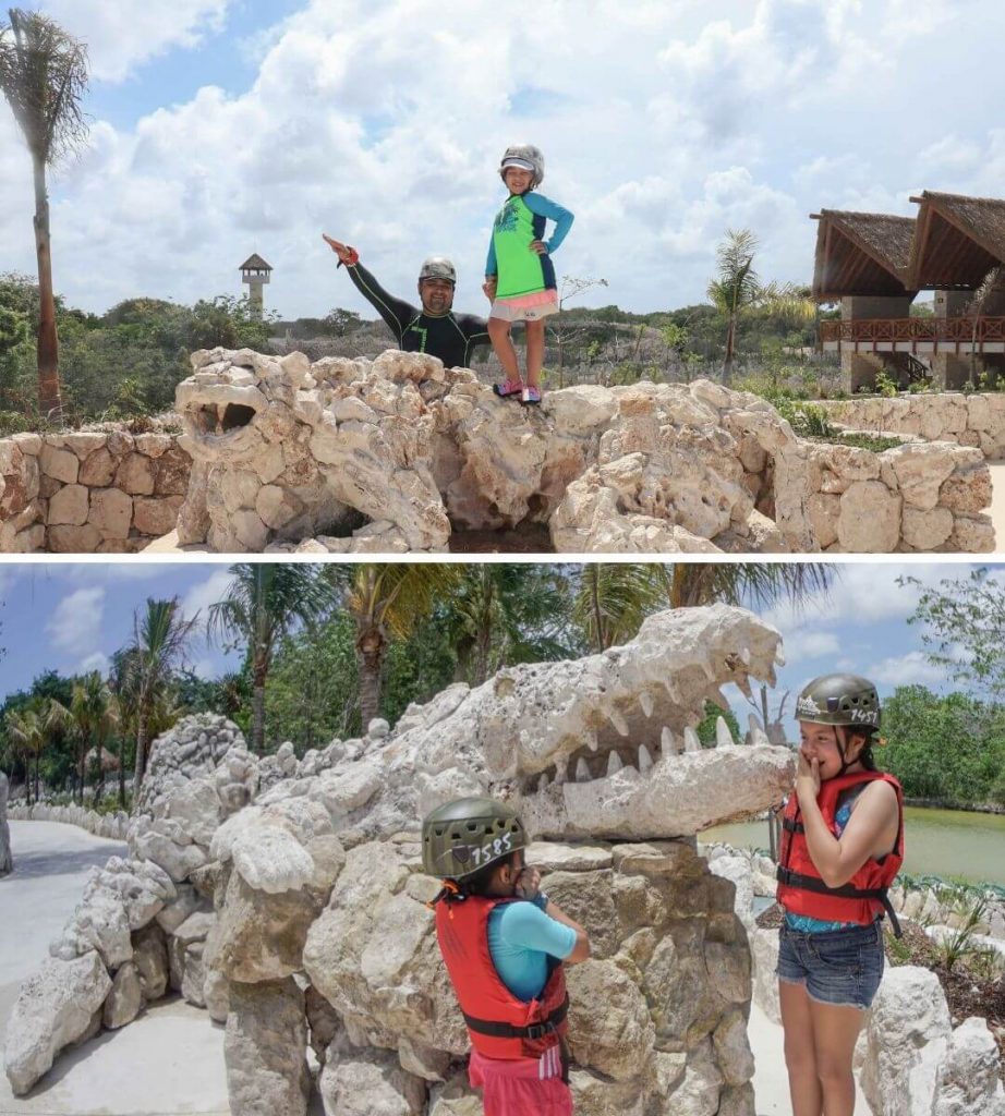 Fun family photos in Cancun