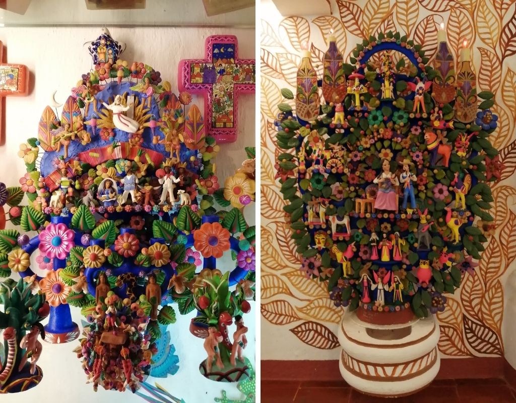 La Historia del árbol de la vida – Artesanías de México – Arte Popular  Mexicano