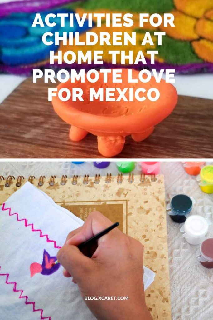 Activities for children at home that promote love for Mexico