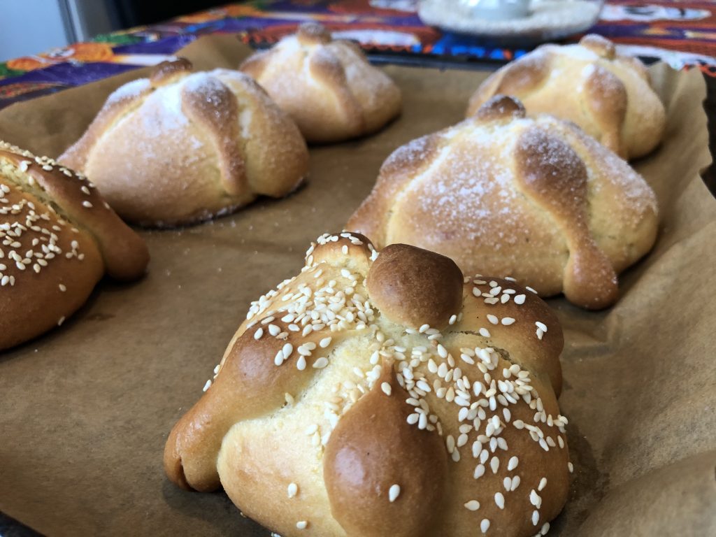 mexican pan de muerto in europe