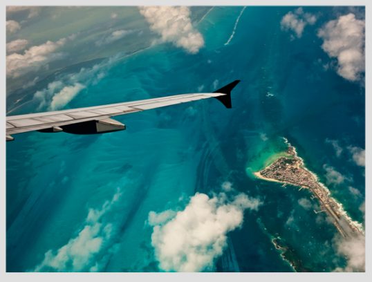 view-from-plane-cancun