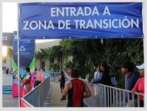 zona de transición triatlón xel-há