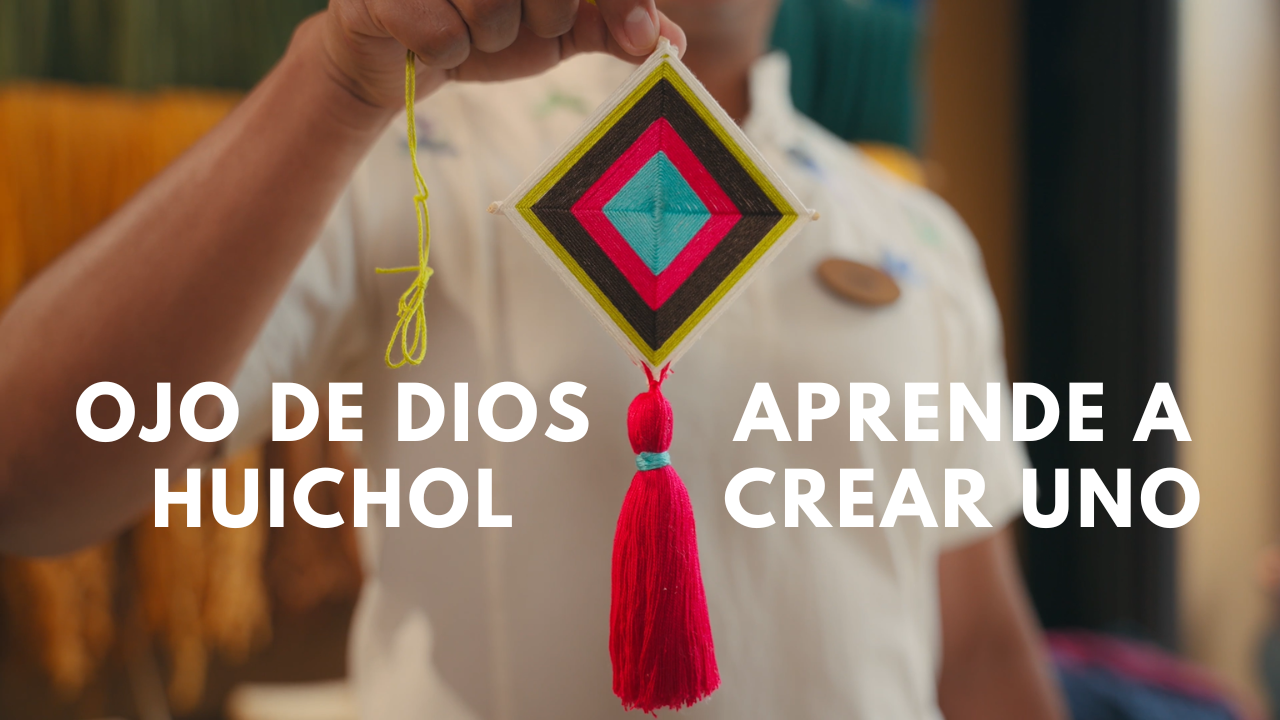 ¿Cómo Hacer un Ojo de Dios Huichol? | Talleres Hotel Xcaret Arte
