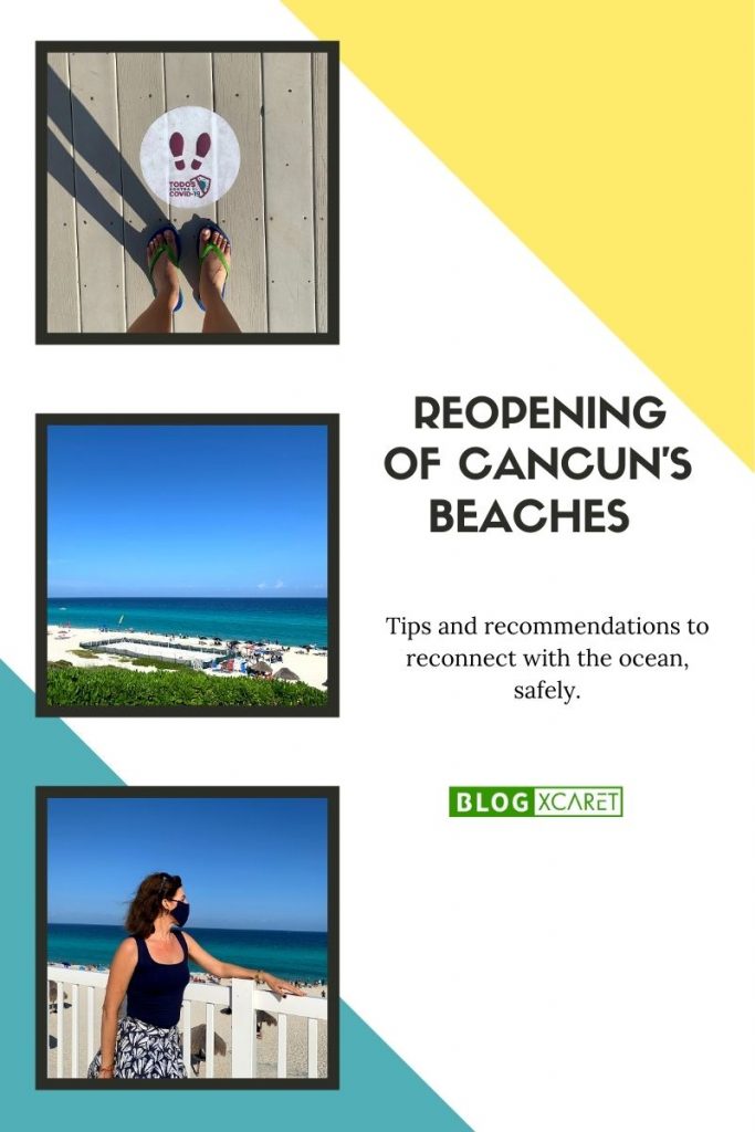 Reopening of beaches in Cancun: tips to visit them safely