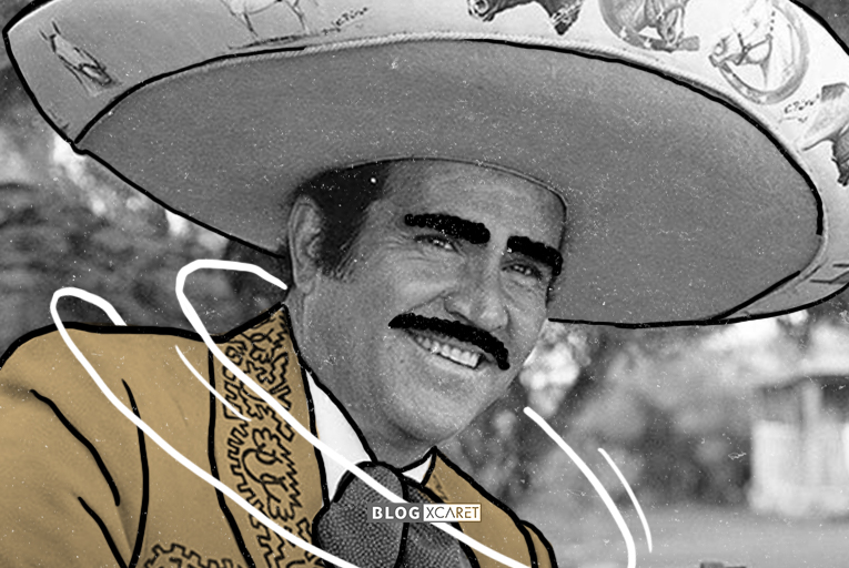 Vicente Fernández -Canciones alegres de mariachi para cantar y bailar