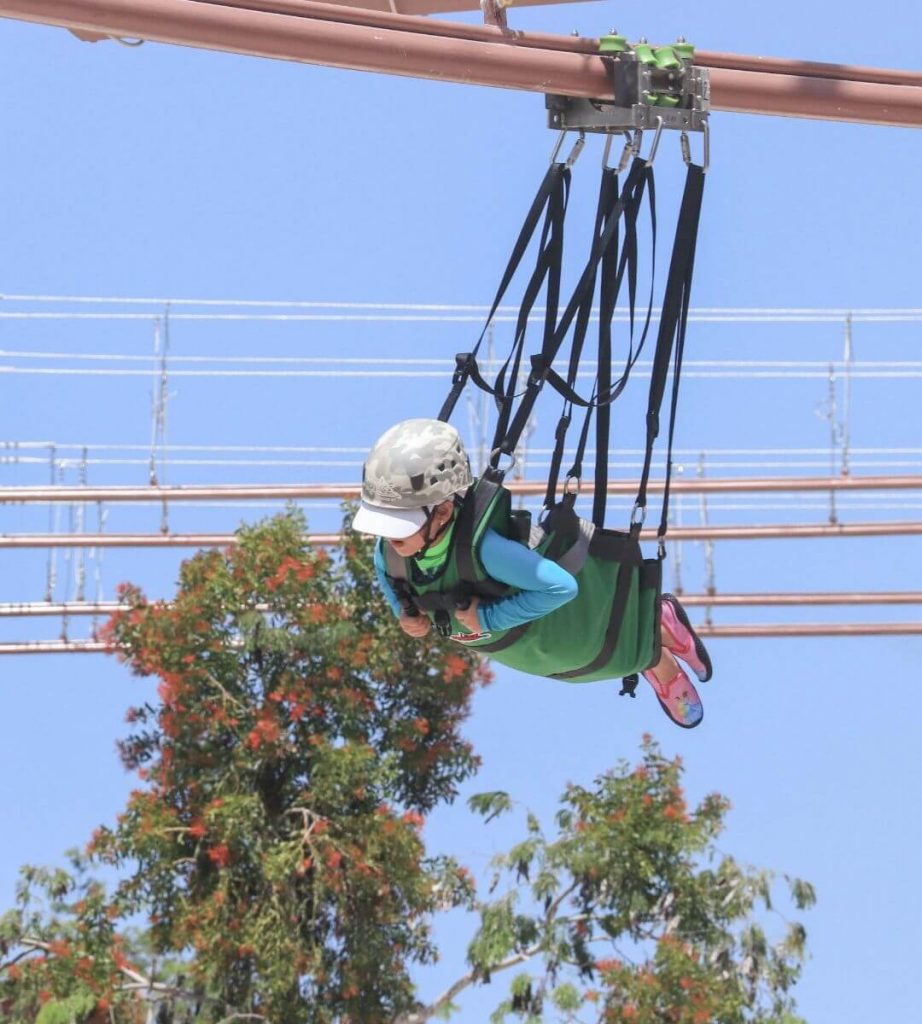 Ziplines for kids in Cancun