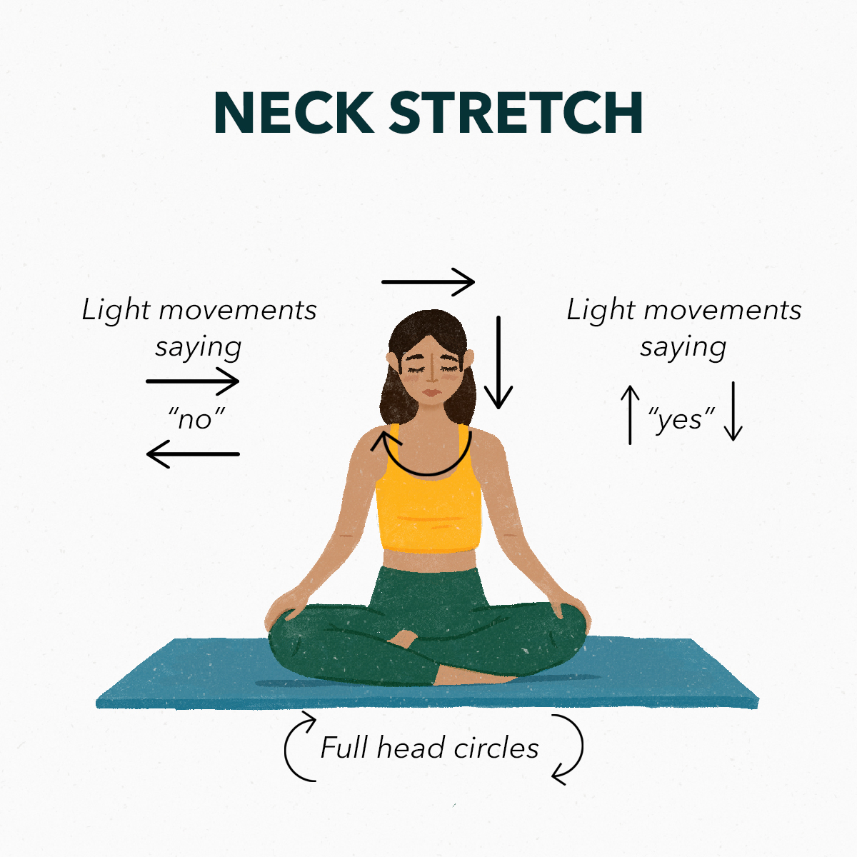 Neck stretch | Basic stretches