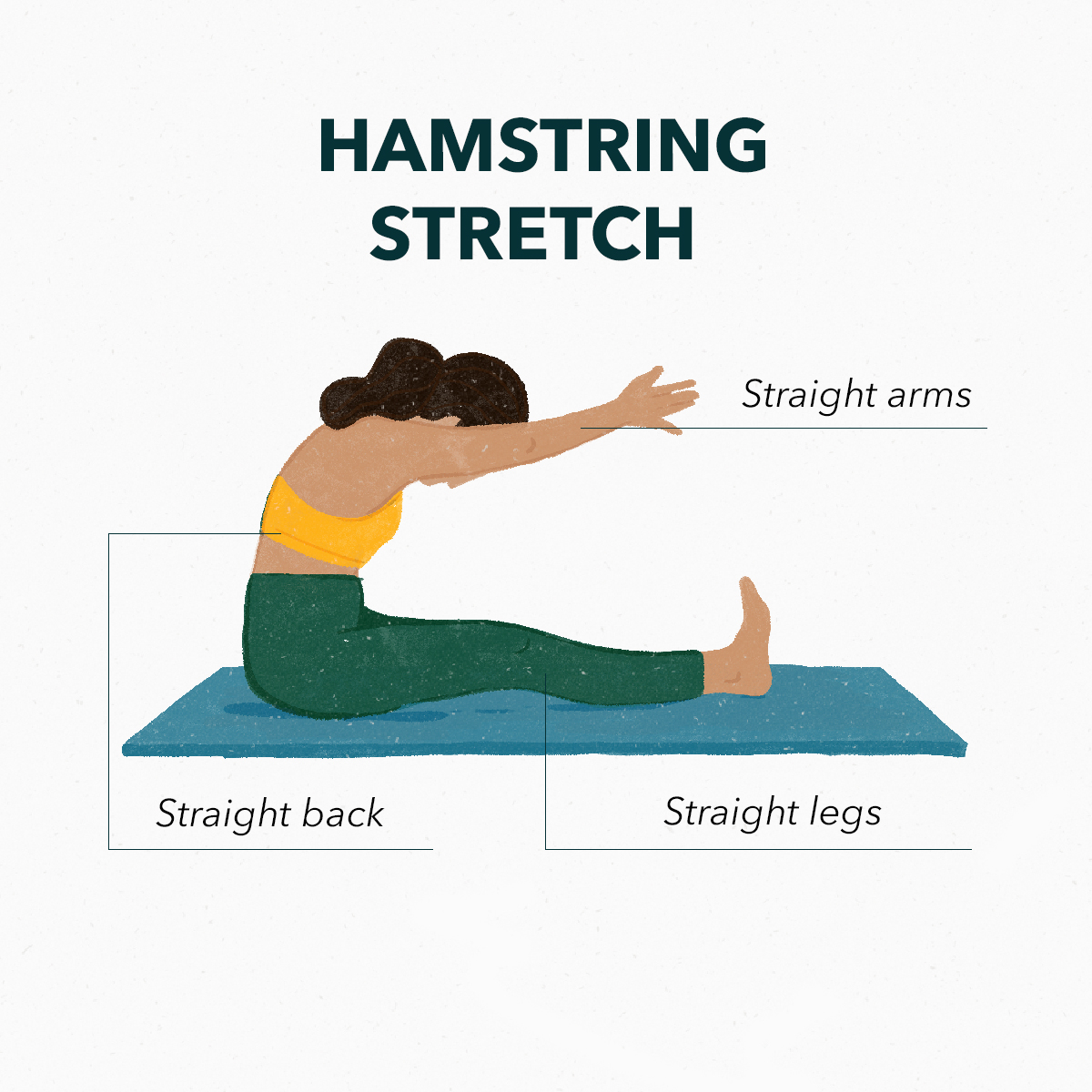 Hamstring stretch | Basic stretches