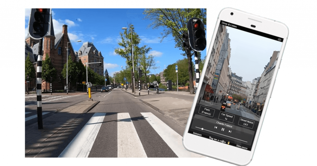 Drive and listen app