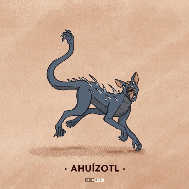 ahuízotl-10 mythological creatures of mexico 