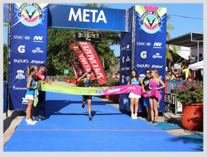 Meta triatlón xel-há