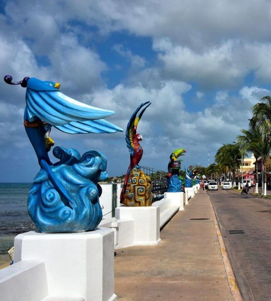 Cozumel, Riviera maya- malecon