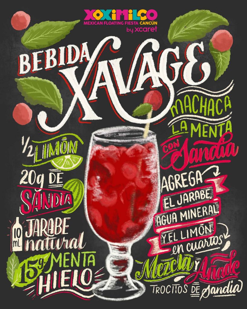 bebida-xavage-ingredientes-preparación