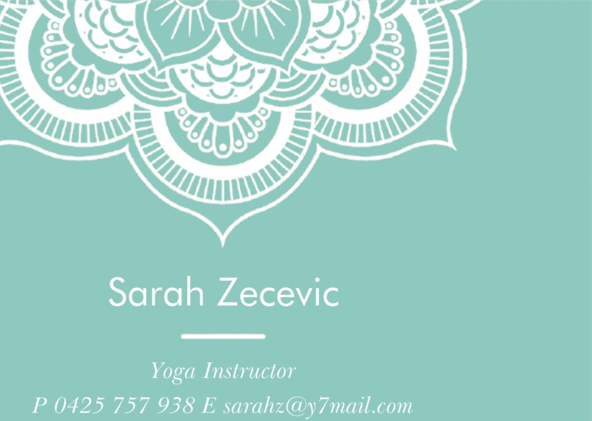 Yoga with Sarah Zecevic
