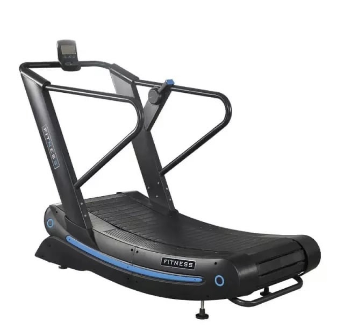 Curvy treadmill