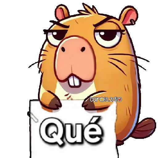 stickers_Capibara_enojado_🦫💢😡
