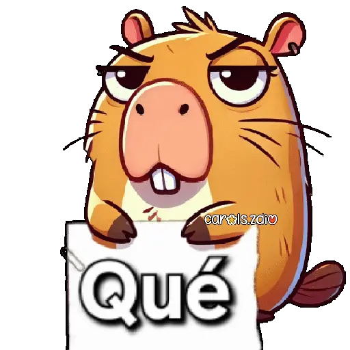 stickers_Capibara_enojado_🦫💢😡