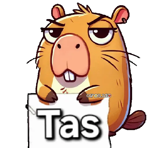 stickers_Capibara_enojado_🦫💢😡
