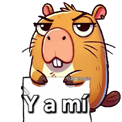 stickers_Capibara_enojado_🦫💢😡