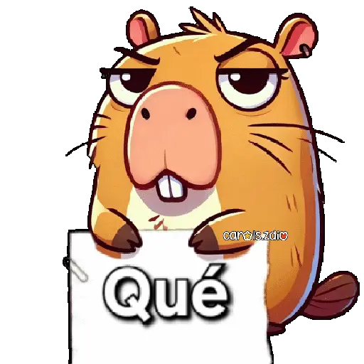 stickers_Capibara_enojado_🦫💢😡