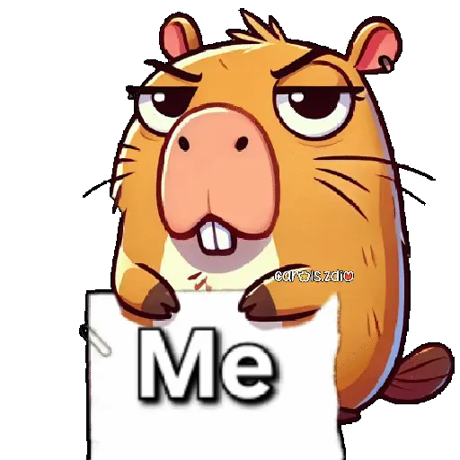 stickers_Capibara_enojado_🦫💢😡