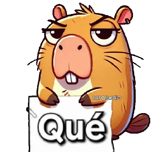 stickers_Capibara_enojado_🦫💢😡