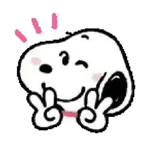 stickers_Snoopy_🌈🐾