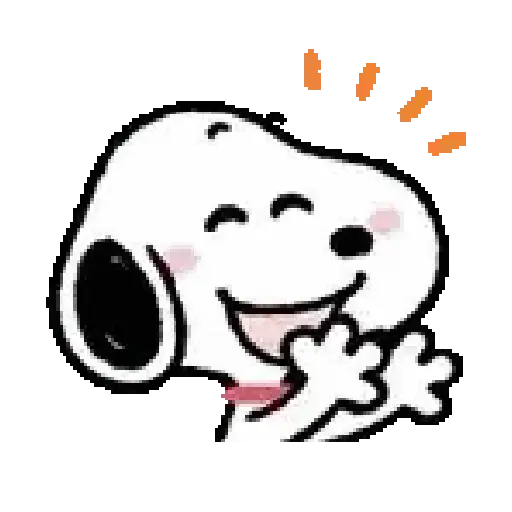 stickers_Snoopy_🌈🐾
