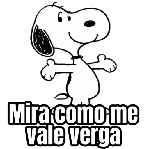 stickers_Memes_-_Snoopy_grosero_🤣