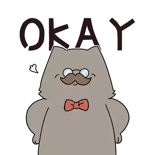 stickers_厭世貓扮工室