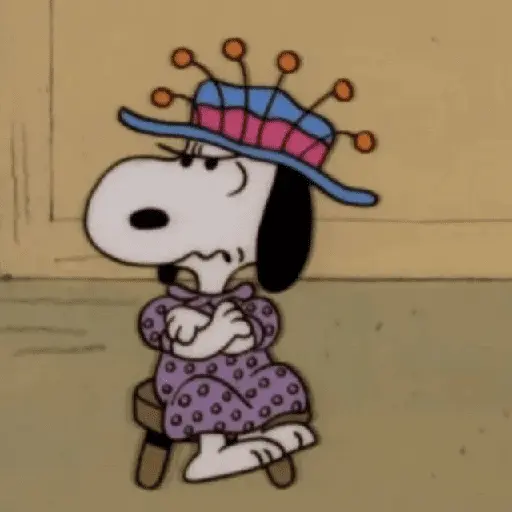 stickers_😠🫐_SNOOPY_Enojado_🫐😠