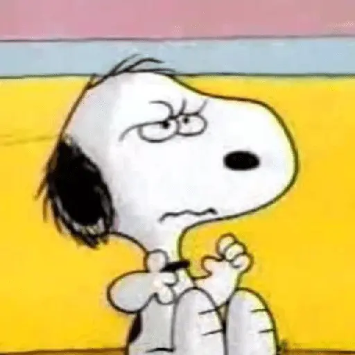 stickers_😠🫐_SNOOPY_Enojado_🫐😠